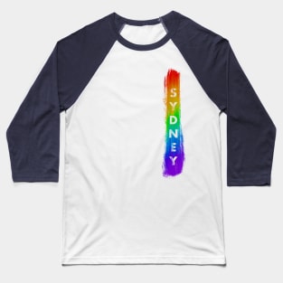 Sydney - LGBTQ Baseball T-Shirt